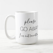 GA NAAR HET BUREAU. KOFFIEMOK (Links)