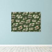 Ga naar het geld canvas print (Insitu (Houten vloer))