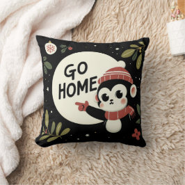 Ga naar huis, kerstaap kussen