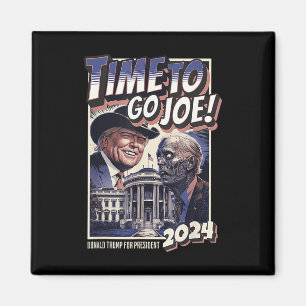 Ga naar Joe Funny Pro Trump & Zombie Biden 202 Magneet