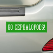 Ga naar koppotigen! bumpersticker (Op auto)