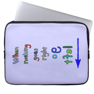 Ga naar links Funny Inspirerend laptophoes Laptop Sleeve