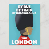 Ga naar London Art print. Briefkaart (Voorkant)