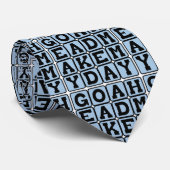 Ga naar mijn dag, vette dreun stropdas (Opgerold)