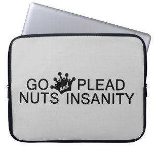 GA naar NUTS aangepaste laptophoes Laptop Sleeve