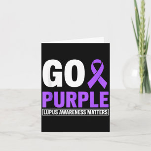 Ga naar paarse lupus bewustzijn maand lint sle ond kaart