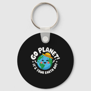 Ga naar planeet aarde dag 2026 leraar kinderen ret sleutelhanger