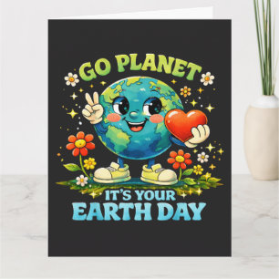 Ga naar Planeet Het is jouw Aardedag groen Kaart