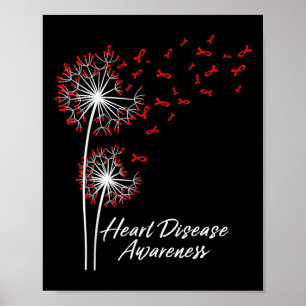 Ga naar Red Ribbon Heart Disease Awareness Month Poster