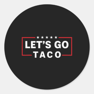 Ga naar Taco 6 Ronde Sticker