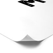 Ga niet naar mijn hart lachen poster (Hoek)