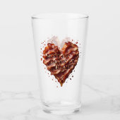 Ga niet op mijn hart, grappig glas (Voorkant)