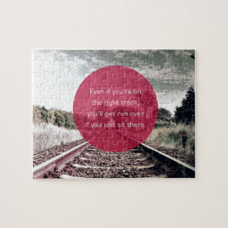 Ga niet op zijn plaats zitten | Motivatie prijsopg Legpuzzel