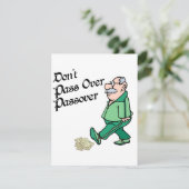 Ga niet over Passover Kaart (Staand voorkant)