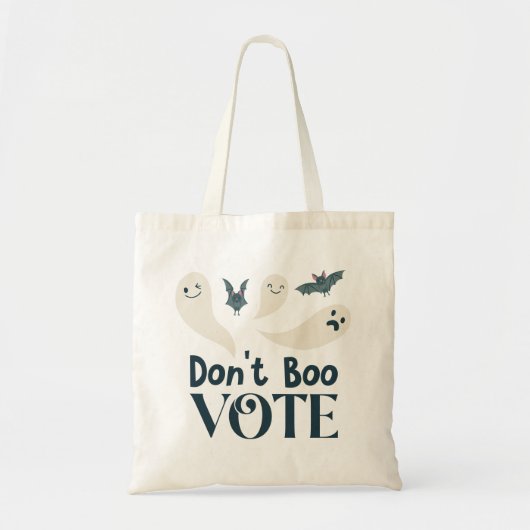 Ga niet stemmen op geesten en vleermuizen tote bag (Voorkant)