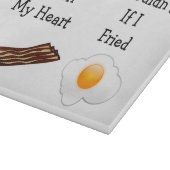 Ga niet terug naar mijn hartstilte snijplank (Hoek)