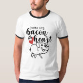 Ga niet terug op mijn hart T-Shirt (Voorkant)