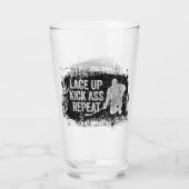 Ga omhoog. Herhaal. (hockey) Glas (Achterkant)