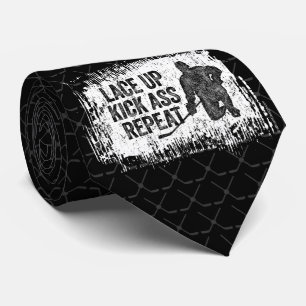 Ga omhoog. Herhaal. (hockey) Stropdas