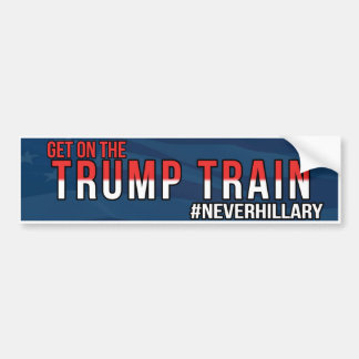 Ga op de Trump Train Bumpersticker
