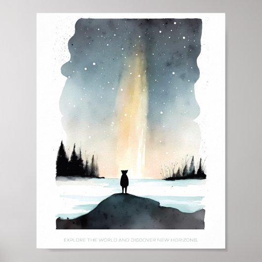 Ga op verkenningstocht  poster (Voorkant)