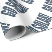 "Ga op zonne-energie!" Cadeaupapier (Rol Hoek)