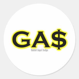 GA$ RONDE STICKER