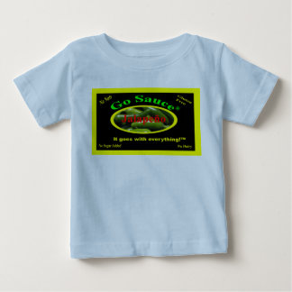 Ga Saus Baby T-Shirt Light Blue met Ingrediënten