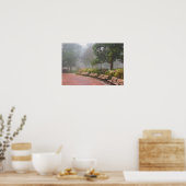 GA Savannah, Azaleas langs baksteenstok en Poster (Keuken)