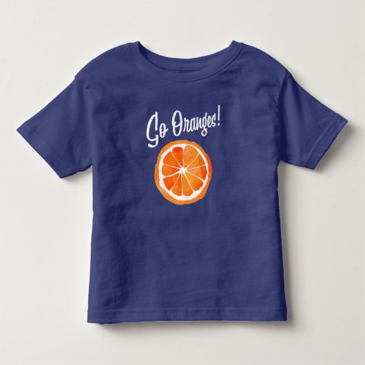 Ga Sinaasappels! Kleuter T-shirt (Voorkant)