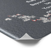 Ga snel in de haast - kunstdruk poster (Hoek)