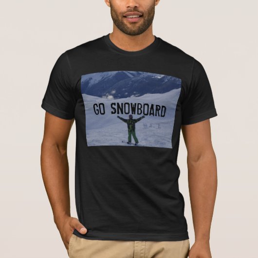 GA SNOWBOARD T-SHIRT (Voorkant)