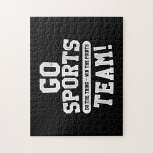 Ga sportteam! Grappige sporten Legpuzzel