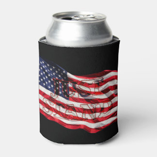 GA STAAN, AMERIKAANSE VLAG BLIKJESKOELER