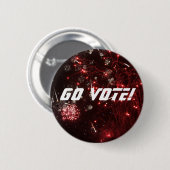 Ga stemmen! Button (Voorkant /achterkant)