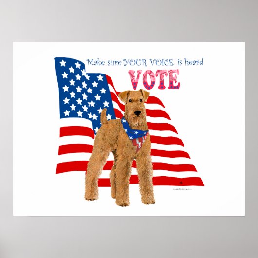 Ga stemmen poster (Voorkant)