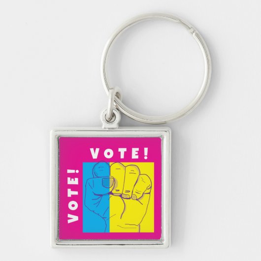 Ga stemmen! sleutelhanger (Voorkant)