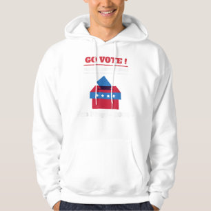 Ga Stemming maak een verschil San Diego Califo Hoodie