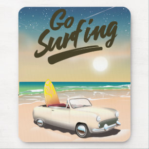 Ga surfen Reisposter! Muismat