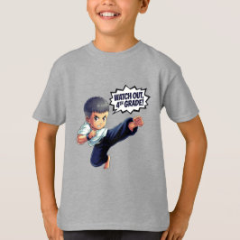 Ga terug naar school, T-shirt van de vierde klas