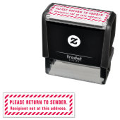 Ga terug naar Zender Self-Inking Stamp Zelfinktende Stempel (In situ)