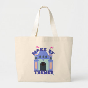 Ga Themagethema Castle Park Pret maken Grote Tote Bag