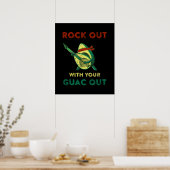 Ga uit met je Guac Out Poster (Keuken)