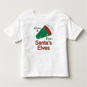 Ga uit voor de Elves van de Kerstman Kinder Shirts