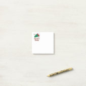Ga uit voor de Elves van de Kerstman Post-it® Notes (Op bureau)