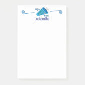 Ga uit voor Locksmiths Post-it® Notes (Voorkant)