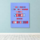 Ga van je kont gewikkeld canvas af (Insitu (Houten vloer))