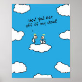 Ga van mijn cloud af poster (Voorkant)