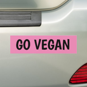 GA VEGAN-BUMPERSTICKERS BUMPERSTICKER