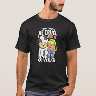 Ga Vegan Motief Vegan Eten Vegetarisch Vegan Vega T-shirt